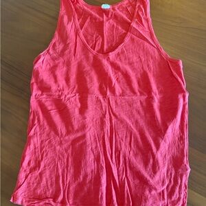 J. Crew Vivid RedTank Top